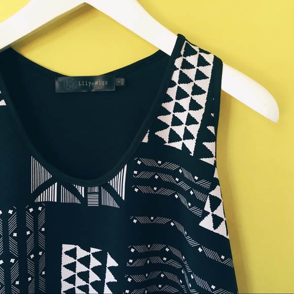 Geometric print Tank - Picture 5 of 6